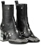 Order (W) But Alexander McQueen 'Black Leather Fashion' Boot Ankle 571842R26211000