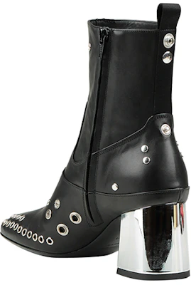 (W) Alexander McQueen Enkellaars ''Zwart Leren Mode'' 571842R26211000 Lookbook (W) Alexander McQueen Enkellaars ''Zwart Leren Mode'' 571842R26211000