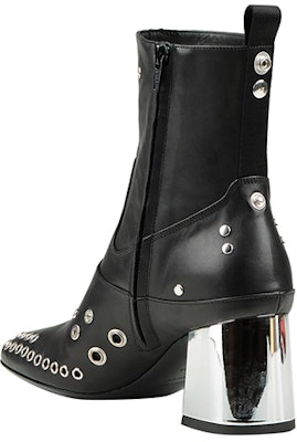 (Women) Alexander McQueen Ankle Boot 'Black Leather Fashion' 571842R26211000 Lookbook (Women) Alexander McQueen Ankle Boot 'Black Leather Fashion' 571842R26211000