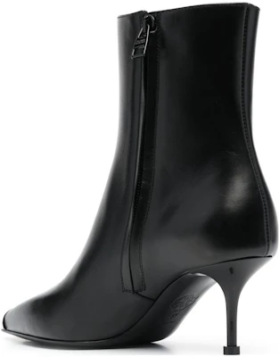 (W) Alexander McQueen Stivaletti ''Pelle Nera'' 719531WIC711081 Shop (W) Alexander McQueen Stivaletti ''Pelle Nera'' 719531WIC711081