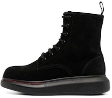 (Women) Alexander McQueen Ankle Boot 'Black Velvet' 586394WHXK01000 (Women) Alexander McQueen Ankle Boot 'Black Velvet' 586394WHXK01000