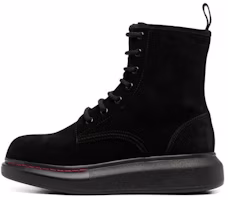 (Women) Alexander McQueen Ankle Boot 'Black Velvet' 586394WHXK01000 (Women) Alexander McQueen Ankle Boot 'Black Velvet' 586394WHXK01000