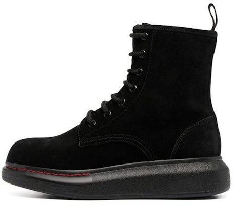 (Women) Alexander McQueen Ankle Boot 'Black Velvet' 586394WHXK01000 Buy (Women) Alexander McQueen Ankle Boot 'Black Velvet' 586394WHXK01000