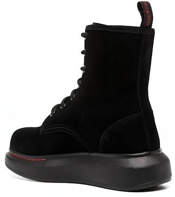 (Women) Alexander McQueen Ankle Boot 'Black Velvet' 586394WHXK01000 Lookbook (Women) Alexander McQueen Ankle Boot 'Black Velvet' 586394WHXK01000
