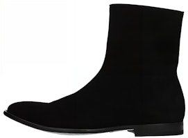(Women) Alexander McQueen Ankle Boot 'Classic Black Fashion' CAMOSC.IO526.258WHMV01000 (Women) Alexander McQueen Ankle Boot 'Classic Black Fashion' CAMOSC.IO526.258WHMV01000