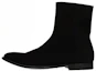 Buy (W) アレキサンダー・マックイーン ブラックアンクルブーツ CAMOSC.IO526.258WHMV01000