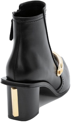 (W) Alexander McQueen Ankle Boot 'Gold Cuff Black Leather' Kulit Hitam Emas. 633482WHWQ81088 Shop (W) Alexander McQueen Ankle Boot 'Gold Cuff Black Leather' Kulit Hitam Emas. 633482WHWQ81088