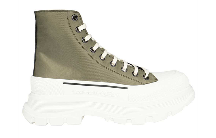Order Alexander McQueen 亞歷山大·麥昆 時尚短靴 女款 綠色
