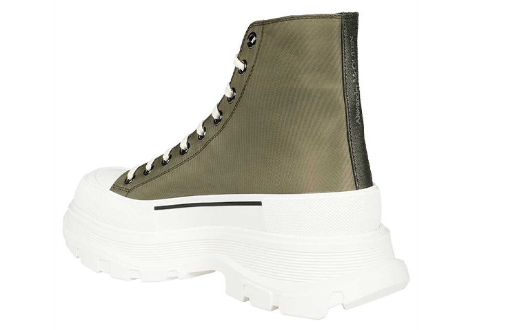 Lookbook Alexander McQueen 亞歷山大·麥昆 時尚短靴 女款 綠色