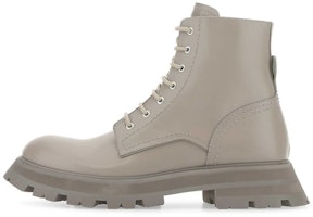 (Women) Alexander McQueen Ankle Boot 'Grey Leather' 708056WIC6A2104 (Women) Alexander McQueen Ankle Boot 'Grey Leather' 708056WIC6A2104