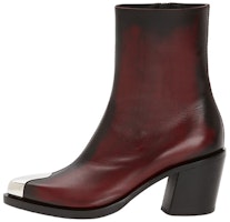 (Women) Alexander McQueen Ankle Boot 'Punk Red' 709986WHU326088 (Women) Alexander McQueen Ankle Boot 'Punk Red' 709986WHU326088