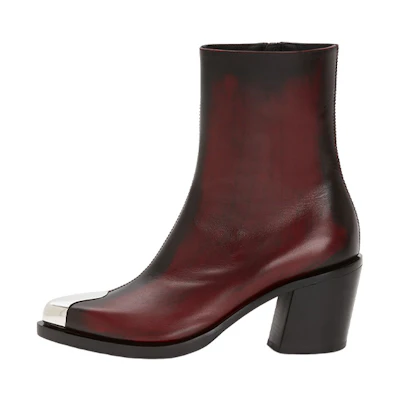 (W) Alexander McQueen Ankle Boot 'Punk Red'