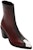 (W) Alexander McQueen But Ankle 'Punk Merah' 709986WHU326088