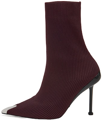 (Women) Alexander McQueen Ankle Boot 'Purple Tweed Pointed Toe' 768095W4X815094 Buy (Women) Alexander McQueen Ankle Boot 'Purple Tweed Pointed Toe' 768095W4X815094