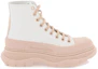 Order (Women) Alexander McQueen Ankle Boot 'White Pink' 697080W4W6A8768