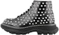 (W) Alexander McQueen But Ankle 'Black Studd' Hitam Studded 595470WHQSG1090