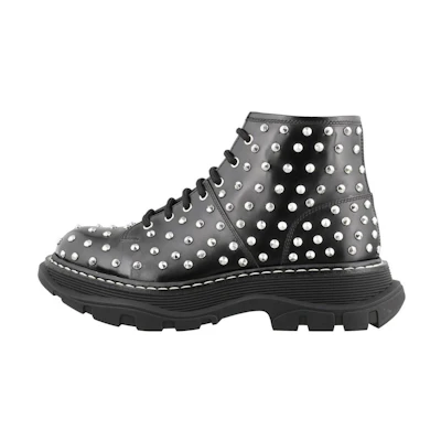 (W) Alexander McQueen Ankle boots 'Black Studd'