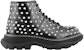 (W) Alexander McQueen But Ankle 'Black Studd' Hitam Studded 595470WHQSG1090