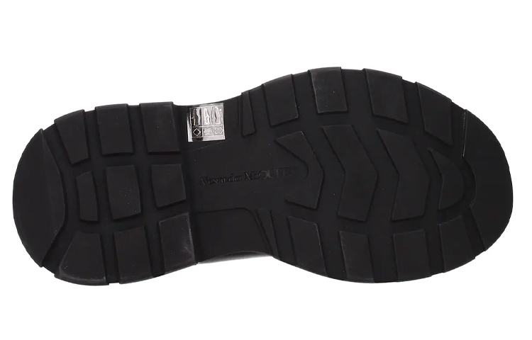 (W) Alexander McQueen Ankle Leather Boots 'Black Pink' 圖 4