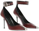 Shop (Women) Alexander McQueen Ankle Strap High-Heeled 'Welsh Red' 709994WHU326088