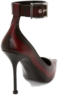 (Women) Alexander McQueen Ankle Strap High-Heeled 'Welsh Red' 709994WHU326088 Purchase (Women) Alexander McQueen Ankle Strap High-Heeled 'Welsh Red' 709994WHU326088