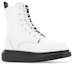 Lookbook (Women) Alexander McQueen Ankle Strap Round Toe Flat Heel 'White' 609651WHX5K9061