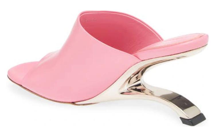(Women) Alexander McQueen Arc 'Pink Cut-Out' 734996WIC715482