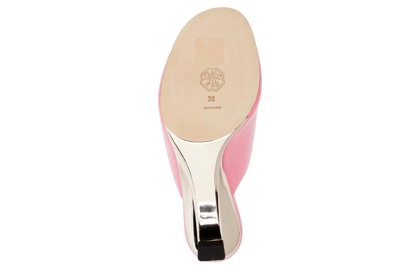 Shop (W) Alexander McQueen Arc ''Pink Cut-Out'' Sneakers 734996WIC715482