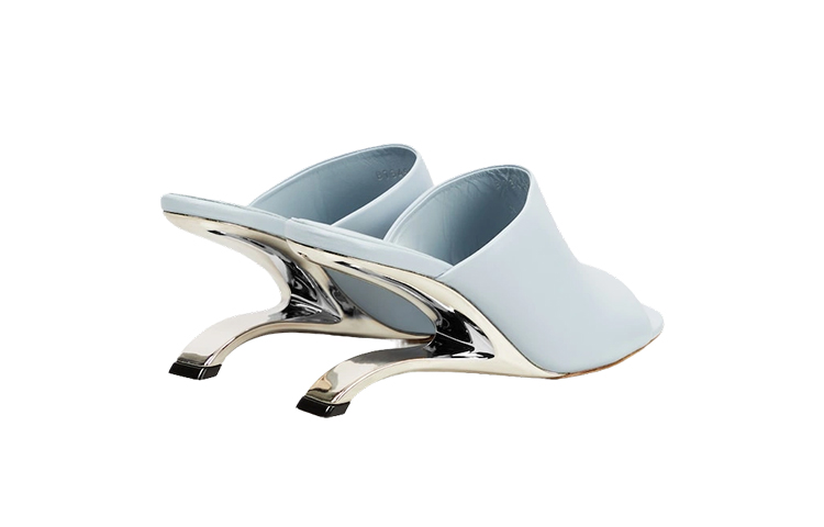 Purchase (W) Alexander McQueen Arc ''Frühling Blau Mule'' 734996WIC714559
