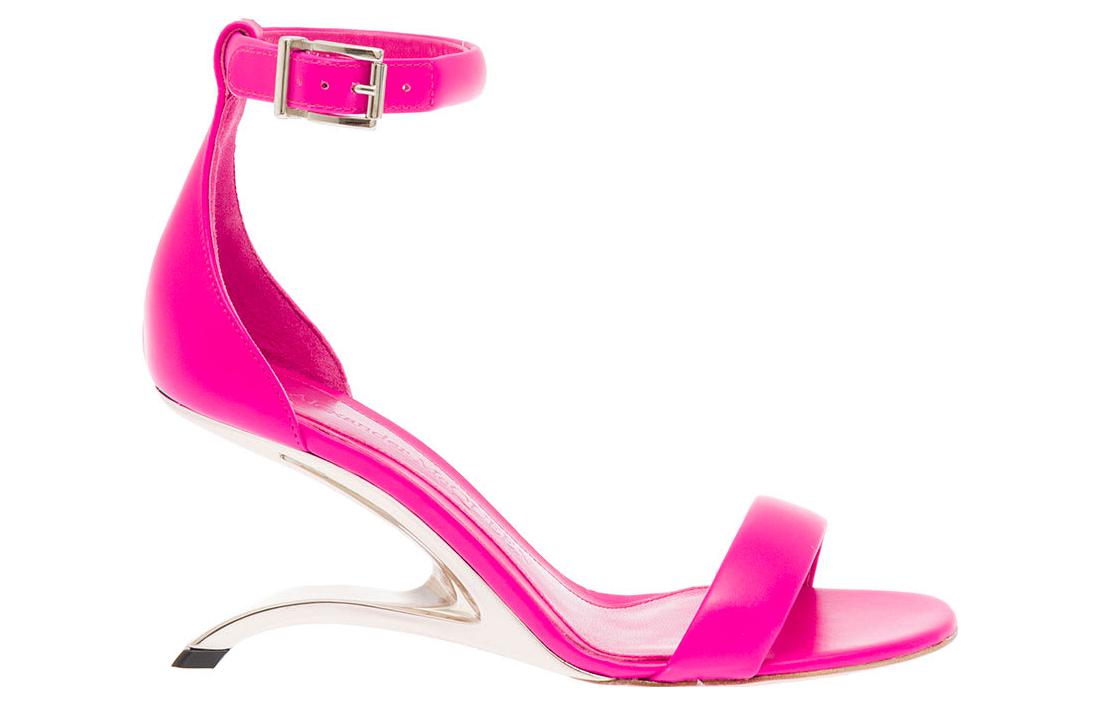 Order (W) アレキサンダー・マックイーン アーク ボビー ピンク スライドサンダル 700080WIC715659