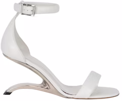 (Women) Alexander McQueen Arc High Heel Sandals Ivory 'White' 700080WIC719359 (Women) Alexander McQueen Arc High Heel Sandals Ivory 'White' 700080WIC719359