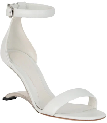 (W) Alexander McQueen Arc hoge hak sandalen ivoor ''wit'' 700080WIC719359 Order (W) Alexander McQueen Arc hoge hak sandalen ivoor ''wit'' 700080WIC719359