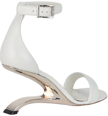 (W) Alexander McQueen Arc hoge hak sandalen ivoor ''wit'' 700080WIC719359 Lookbook (W) Alexander McQueen Arc hoge hak sandalen ivoor ''wit'' 700080WIC719359
