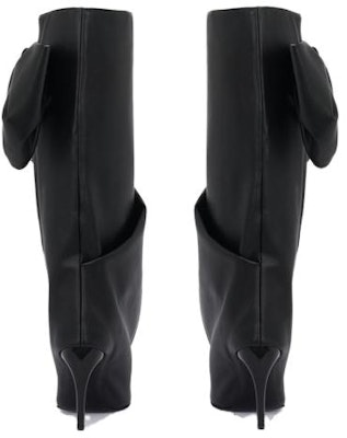 (Women) Alexander McQueen Armadillo Bow Boots 'Black' 780669W4XQ11000 Purchase (Women) Alexander McQueen Armadillo Bow Boots 'Black' 780669W4XQ11000