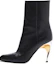 Buy (Women) Alexander McQueen Armadillo Leather Ankle Boots 'Black Silver' 780676WIEG21399