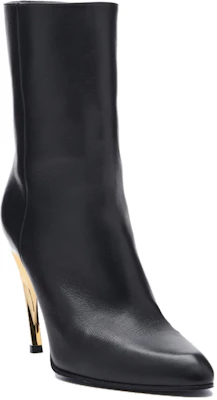 (Women) Alexander McQueen Armadillo Leather Ankle Boots 'Black Silver' 780676WIEG21399 Lookbook (Women) Alexander McQueen Armadillo Leather Ankle Boots 'Black Silver' 780676WIEG21399