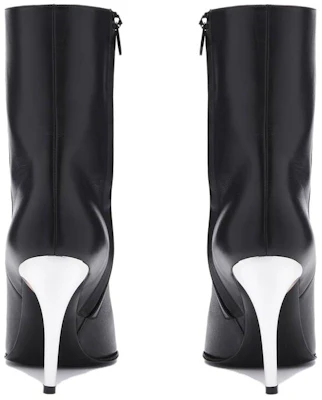 (Women) Alexander McQueen Armadillo Leather Ankle Boots 'Black Silver' 780676WIEG21399 Purchase (Women) Alexander McQueen Armadillo Leather Ankle Boots 'Black Silver' 780676WIEG21399