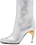 Buy (Women) Alexander McQueen Armadillo Side-zipped Ankle Boots 'Silver' 780677WIF218369