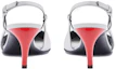 Shop (Women) Alexander McQueen Armadillo Slingback Pump 'Ivory Lust Red' 780690WIEX48740