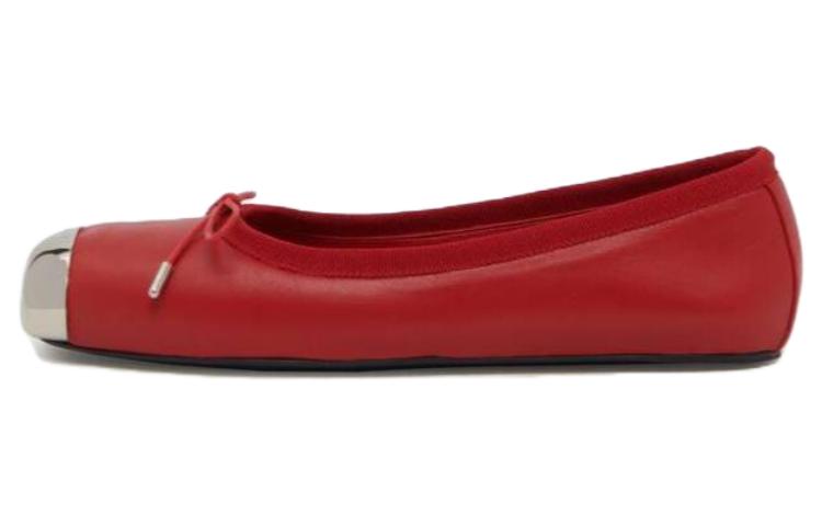(W) Alexander McQueen Ballerina Shoes 'Red'