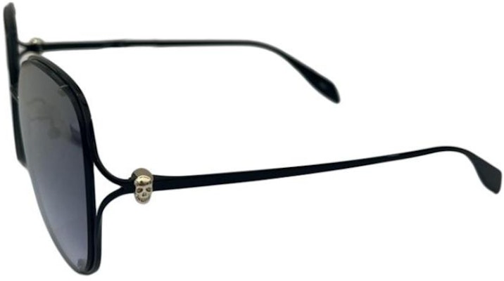 (W) Alexander McQueen 黑色不規則全框太陽眼鏡 女款 AM0366S 004 Order (W) Alexander McQueen 黑色不規則全框太陽眼鏡 女款 AM0366S 004