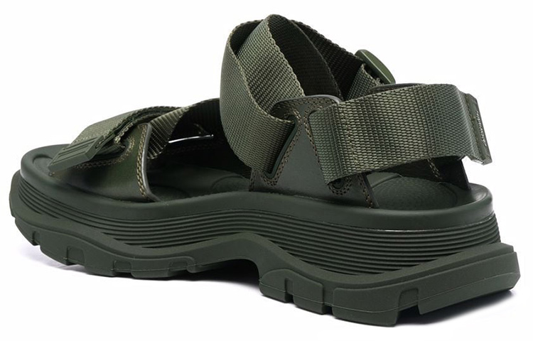 Shop (W) Alexander McQueen Gesper 'Slaid Fesyen Hijau' 667285W4R513230