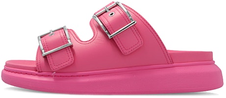 (Women) Alexander McQueen Buckle Sandal 'Sugar Pink' 733083WHXZR5482 (Women) Alexander McQueen Buckle Sandal 'Sugar Pink' 733083WHXZR5482