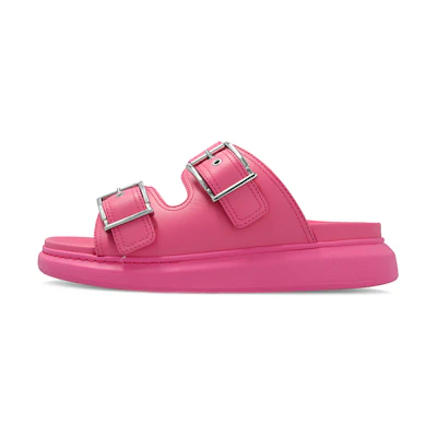 (W) Alexander McQueen Buckle Sandal 'Sugar Pink'