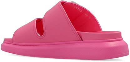 (W) Alexander McQueen Kasut Kulit Slip-On Rata 'Merah Jambu Buka-Jari' 733083WHXZR5482 Lookbook (W) Alexander McQueen Kasut Kulit Slip-On Rata 'Merah Jambu Buka-Jari' 733083WHXZR5482