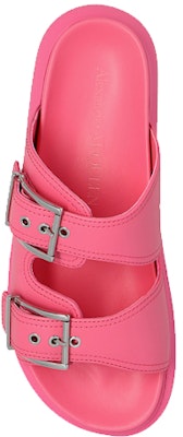 (W) Alexander McQueen Sepatu Kulit Slip-On Wanita Terbuka 'Pink Open-Toe' 733083WHXZR5482 Shop (W) Alexander McQueen Sepatu Kulit Slip-On Wanita Terbuka 'Pink Open-Toe' 733083WHXZR5482