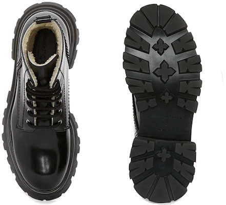 (W) Alexander McQueen 黑色时尚休闲小牛皮踝靴 676739WHZ8K1443 Shop (W) Alexander McQueen 黑色时尚休闲小牛皮踝靴 676739WHZ8K1443