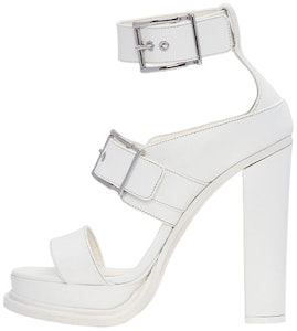 (W) 알렉산더 맥퀸 청키 버클 샌들 (화이트) 734985WHSWD9359 Buy (W) 알렉산더 맥퀸 청키 버클 샌들 (화이트) 734985WHSWD9359