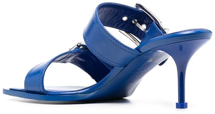 (Women) Alexander McQueen Calfskin Fashion Sandals 'Indigo' 709991WHSWD4394 Lookbook (Women) Alexander McQueen Calfskin Fashion Sandals 'Indigo' 709991WHSWD4394