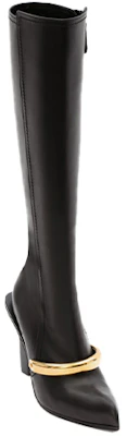 (W) Alexander McQueen Stivale Alto in Pelle di Vitello ''Nero'' 633483WHWQ81088 Lookbook (W) Alexander McQueen Stivale Alto in Pelle di Vitello ''Nero'' 633483WHWQ81088